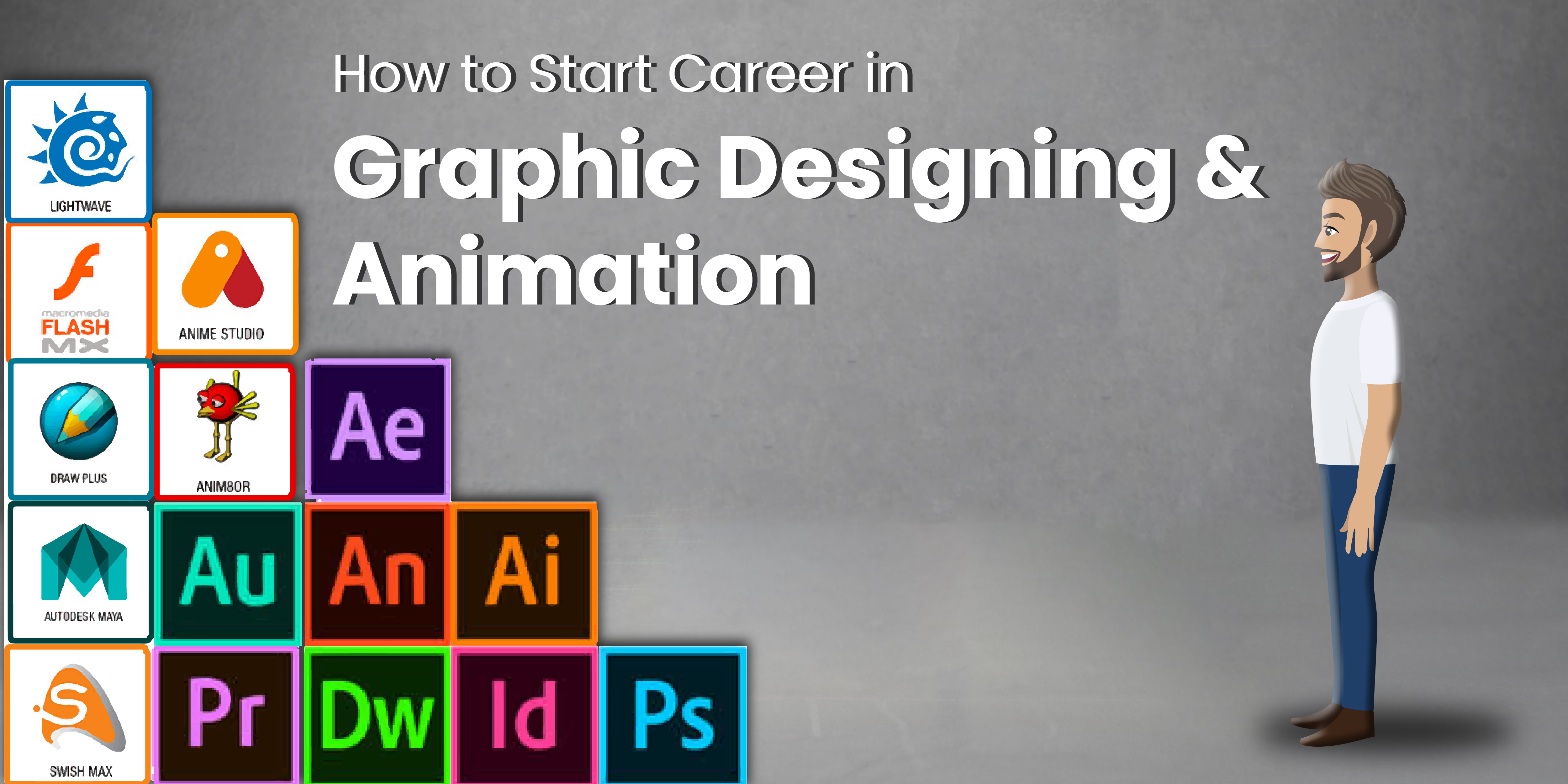 How to Start Career in Graphic Designing & Animation | Blog | Kshitij Vivan