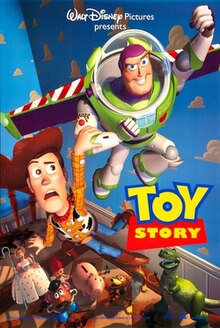 toy story first 3d animation movie