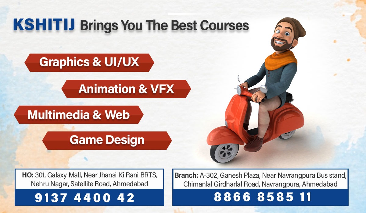 Graphic, Animation, Web UI UX Design, Video Editing, VFX Courses Institute Ahmedabad Graphic, Animation, Web UI UX Design, Video Editing, VFX Courses Institute Ahmedabad